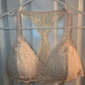 Xhilaration Lace Bralette - Soft Cream